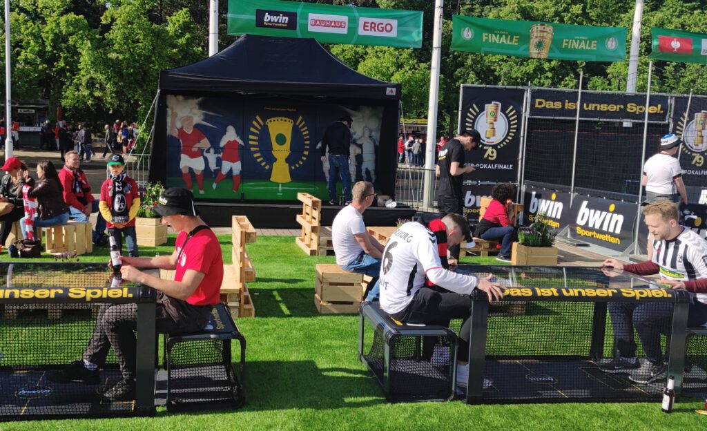 Fussballmodule mieten_Pokalfinale Berlin